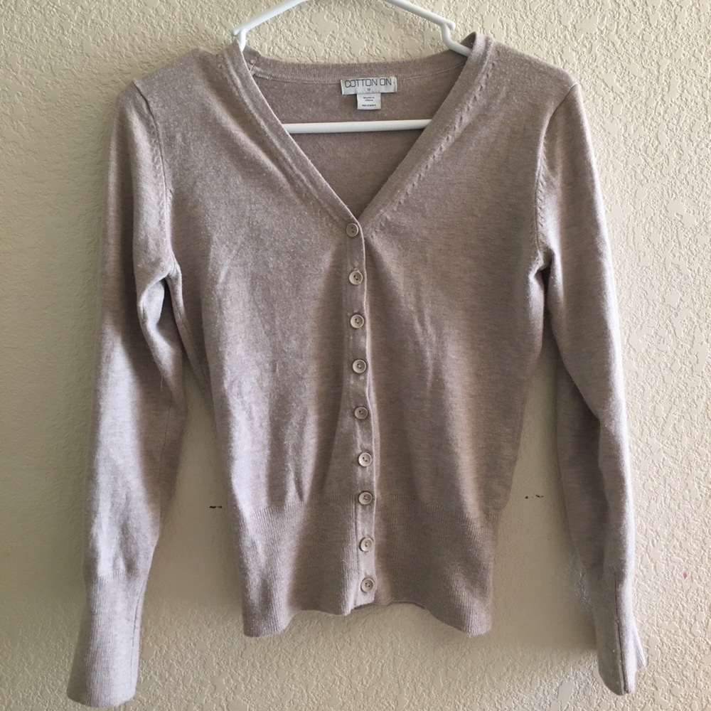Cotton On Cream Cardigan